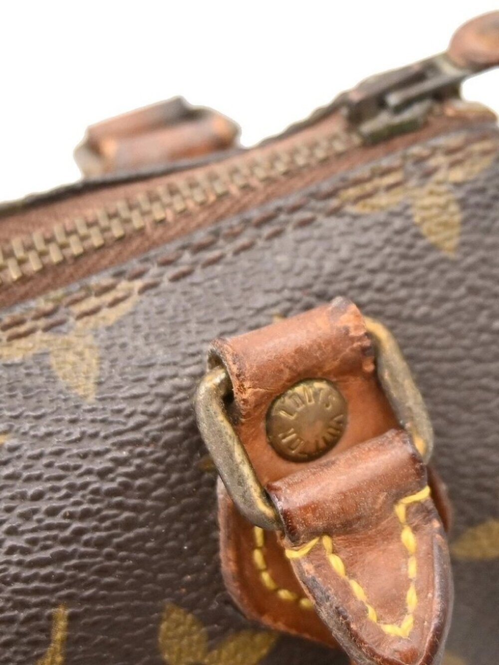 LOUIS VUITTON MINI SPEEDY HANDBAG MONOGRAM - Picture 6 of 13